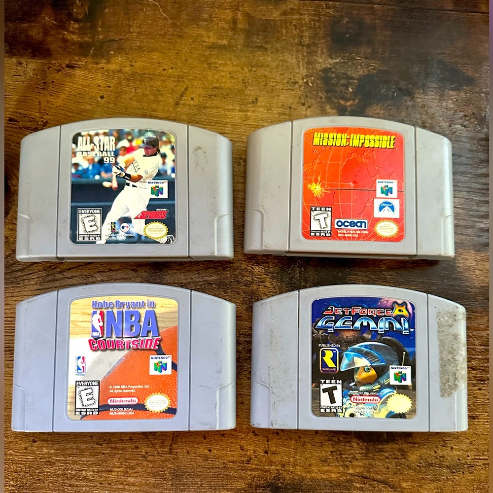 Nintendo 64 Games (All 4 Bundle) 🎮👾